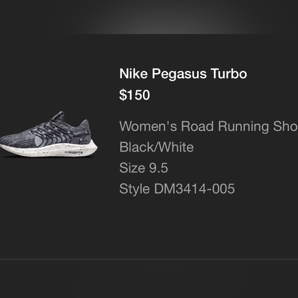 Nike Pegasus turbo